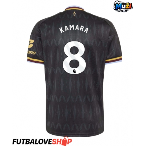 Dres Aston Villa Boubacar Kamara #8 Preč 2026-27 Krátky Rukáv